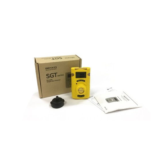 Détecteur monogaz réutilisable SGT P SENKO avec changement de capteur et de batterie.