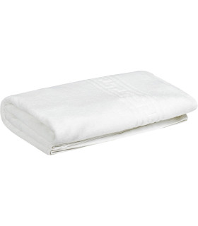 XL white towel for hospitality made of 100% cotton CORAL VALENTO.