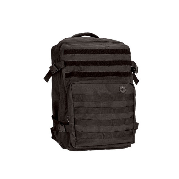 Large capacity backpack with gussets, 3 spacious zippered pockets, waterproof Rip-Stop fabric VALENTO SEAL.