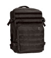 Mochila de grande capacidade com pregas, 3 bolsos amplos com fecho éclair, tecido Rip-Stop impermeável VALENTO SEAL.