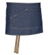 Grembiule senza bretelle in denim multitasche VALENTO DUNTON