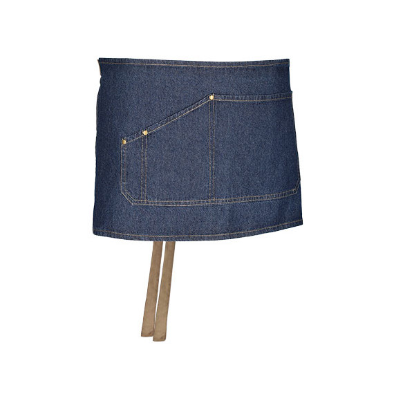 Grembiule senza bretelle in denim multitasche VALENTO DUNTON