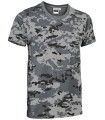 T-shirt with special pixelated camouflage design VALENTO Soldier