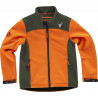 Children's sport workshell with high collar and seam covers WORKTEAM S8130