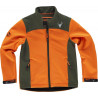 Workshell sport enfant avec col montant et coutures recouvertes WORKTEAM S8130