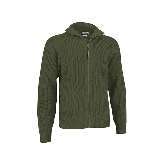 High-neck thick knit jacket VALENTO Vespa