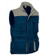 Multi-pocket vest in combined colors VALENTO Thunder