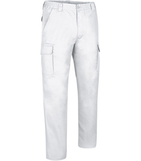 Classic cut multi-pocket pants VALENTO Roble