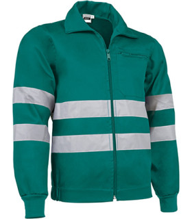 Retroreflektierende Arbeitsjacke mit hohem Kragen VALENTO Mirca