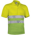 Polo à manches courtes haute visibilité - EN 20471 VALENTO Build