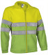 Chaqueta alta visibilidad en tejido polar VALENTO Airport