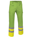 Pantalon multipoches haute visibilité avec bandes réfléchissantes, variété de couleurs EN 20471 VALENTO TRAIN