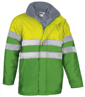 Parka de alta visibilidad con relleno acolchado VALENTO Traffic