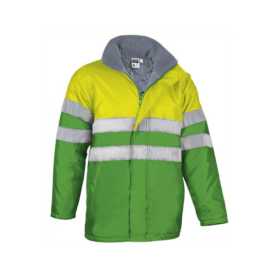 Hochsichtbare Parka mit gepolstertem Futter VALENTO Traffic