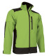 Giacca softshell idrorepellente VALENTO Saponi