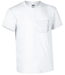 Camiseta unissexo de manga curta 100% algodão para serigrafia e bordado Eagle VALENTO