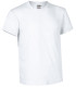 Unisex short sleeve t-shirt with round neck VALENTO Wave