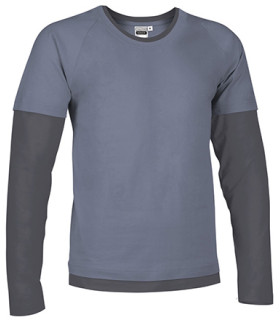 Maglietta unisex a maniche lunghe doppia VALENTO Denver