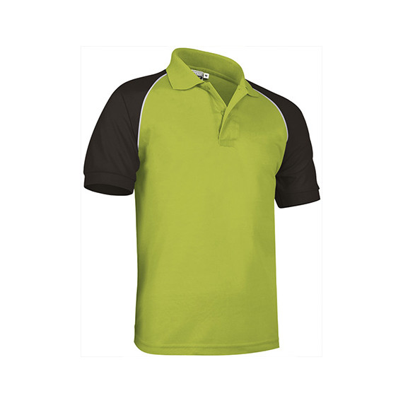 Polo de manga curta em cores combinadas VALENTO Venur