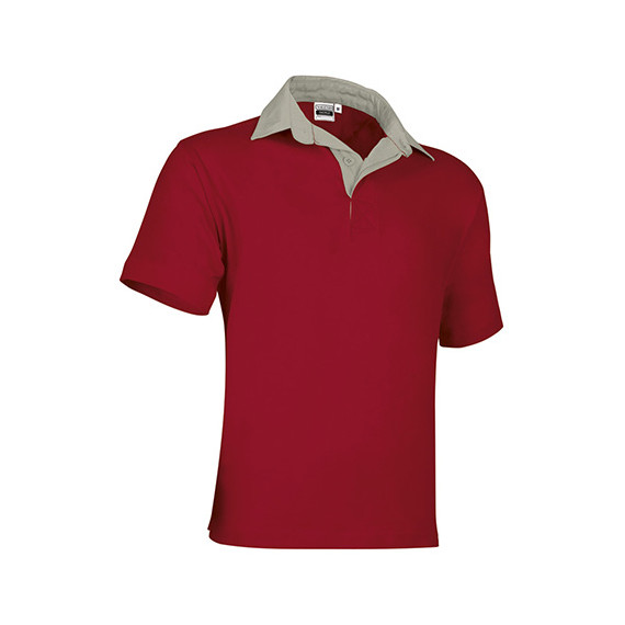 Short sleeve rugby polo VALENTO Tackle