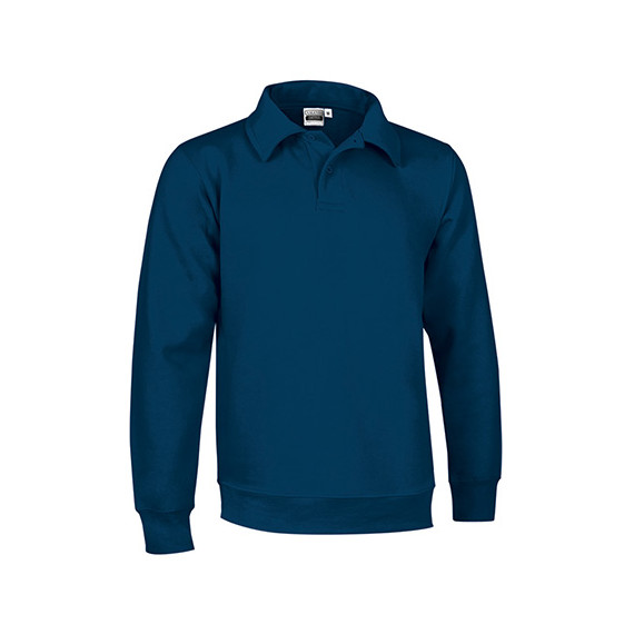 Felpa con colletto polo e vita elastica VALENTO Chester