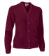 Veste à boutons à motif féminin VALENTO Cardigan