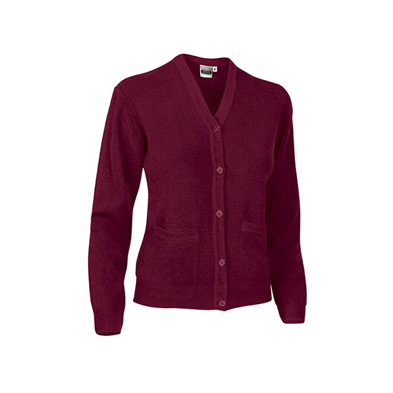 Veste à boutons à motif féminin VALENTO Cardigan