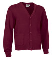 Chaqueta en tejido de punto con botones VALENTO Cardigan