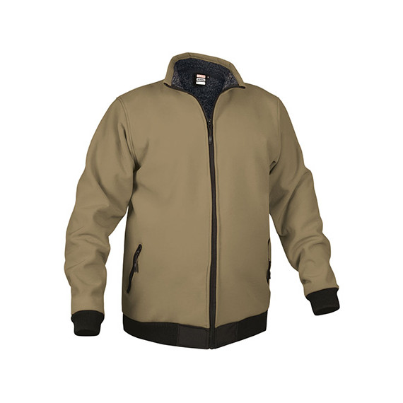 Softshell-Jacke mit langem Reißverschluss VALENTO Alaska