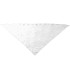 Shiny and soft triangular scarf VALENTO Party