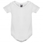 Corps bébé manches courtes Point lisse miel BD7200