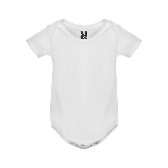 Corps bébé manches courtes Point lisse miel BD7200