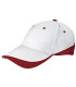 Bicolor cap in velvet twill fabric VALENTO Tuxton