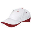 Casquette bicolore en tissu sergé velouté VALENTO Tuxton