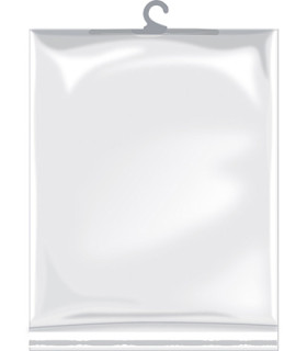 Plastiktüte mit Kleber und Kleiderbügel VALENTO Caracas