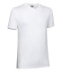 T-shirt ajustée avec col fin en rib VALENTO Ricky