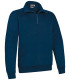 Felpa con tocco di cotone con mezza zip Carl VALENTO