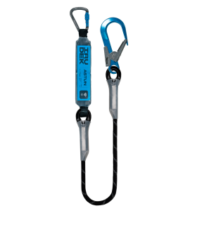 Semi-static rope absorber with carabiners IRUDEK 372
