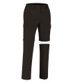 Pantaloni smontabili multitasche VALENTO Livingstone in tessuto rip-stop