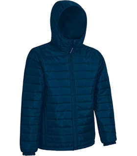 Wärmejacke mit Kapuze aus Loft-Gewebe Marcus VALENTO