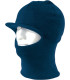 Navy blue knitted balaclava hood from FOREST VALENTO.