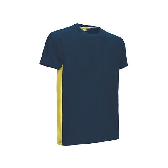 Short sleeve t-shirt with pocket VALENTO THUNDER