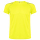 Technisches T-Shirt in glattem Punkt, kurzärmliges Sepang CA0416