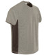 Short-sleeve technical t-shirt with a round neck, colored side bands, breathable technical fabric VALENTO MARATHONER.