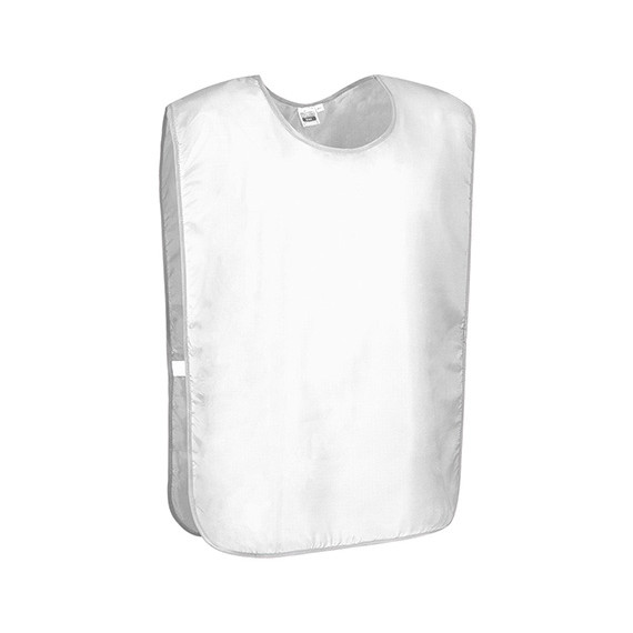 Sports bib with separated side elastic straps, smooth fabric 100% polyester IOWA VALENTO