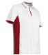 Short-sleeved technical pole and bi-colour design, neck with closure and buttons, 100% polyester VALENTO STRATEGY