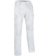 Semi-fitted multi-pocket work pants in neutral colors, made of durable twill fabric VALENTO MONTERREY.