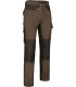 Pantaloni da lavoro multitasche con design bicolore, in poliestere e cotone VALENTO DYNAMITE