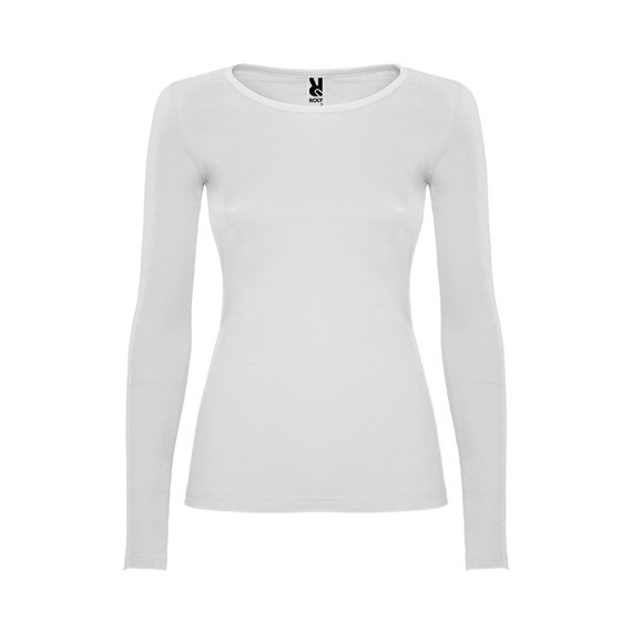 Semiental T-Shirt, Long Sleeve and Extreme Neck Woman CA1218