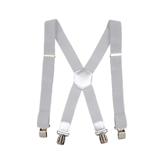Elastische Träger mit X-förmigem Rücken und metallischen Clips TORNASOL VALENTO